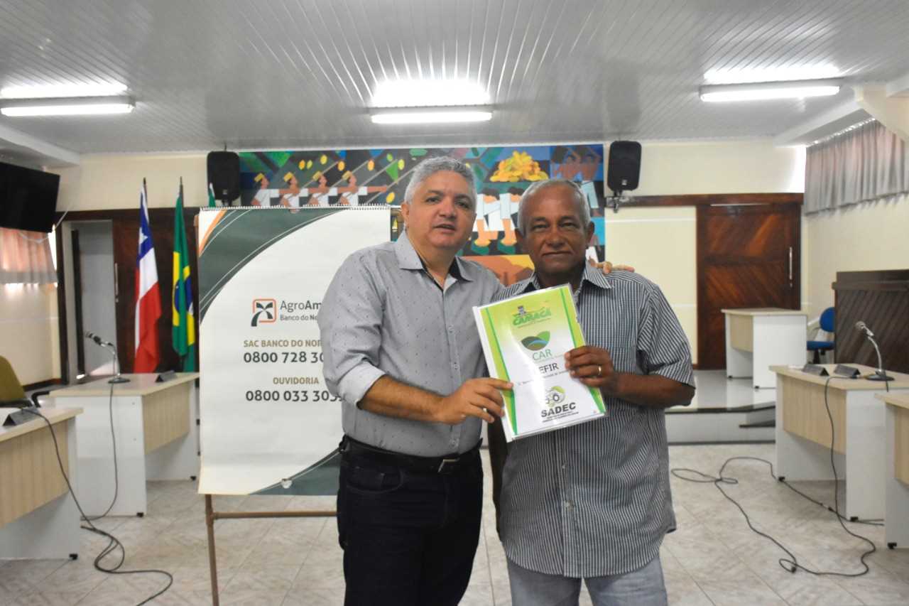 Camacã: Prefeitura entrega CEFIR de graça para Pequenos Produtores
